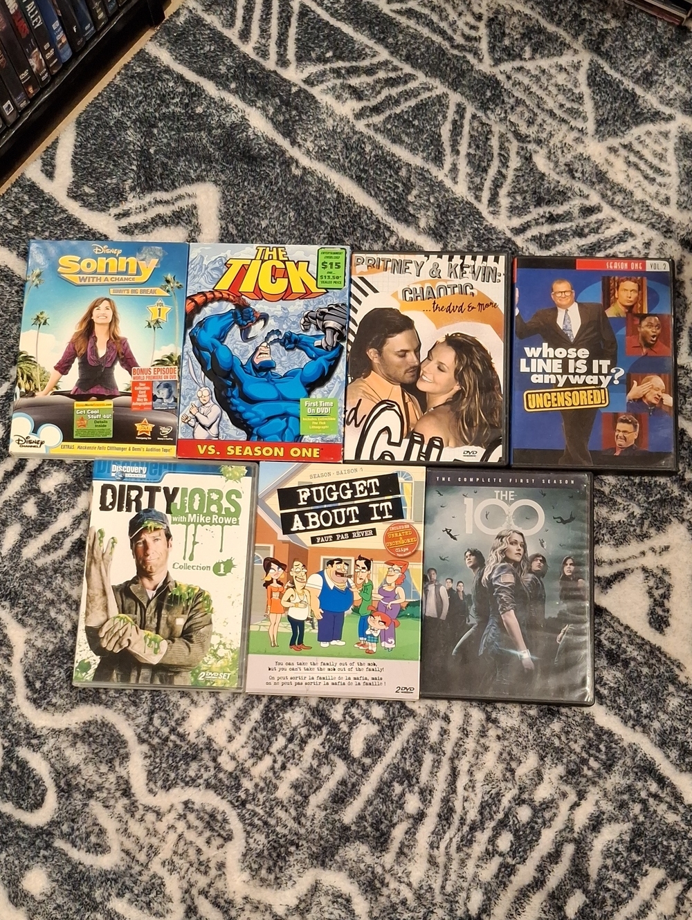 TV show lot. DVD